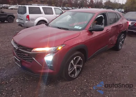 2024 Chevrolet Trax Fwd 1Rs из США, поврежденный, VIN KL77LGE27RC209673